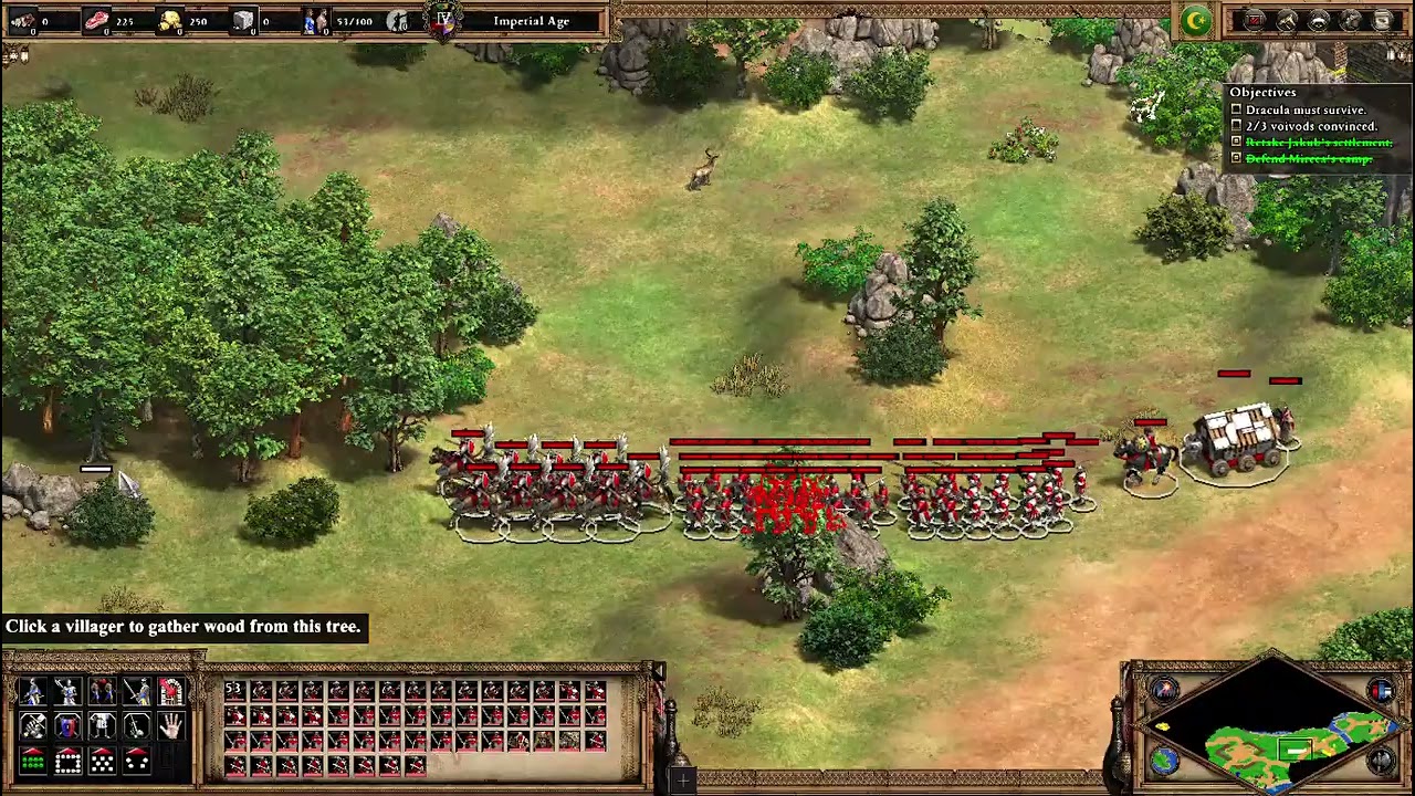 Vlad Dracula Campaign Mission 1 – The Dragon Spreads His Wings | Age of Empires 2 DE