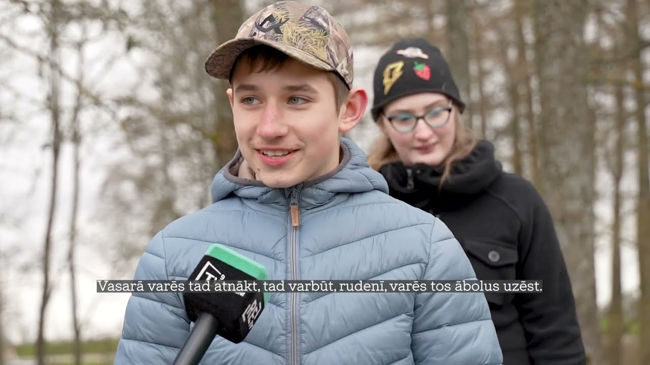 Laucienes pamatskolas ābeļdārzs kļuva krietni kuplāks