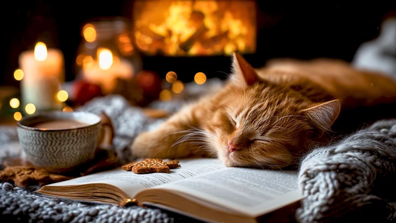 Stress Relief Music for Cats 😽 Calming Sounds for Anxiety-Free Sleep
