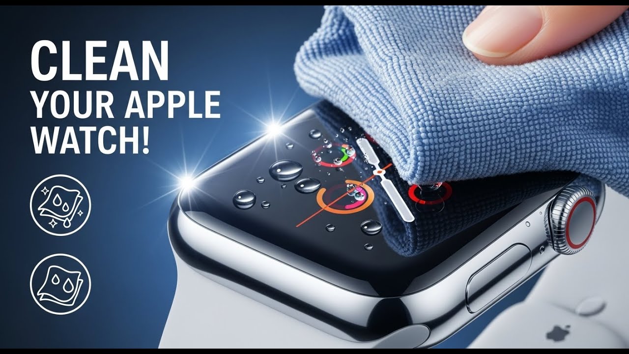 Clean Your Apple Watch Properly! Stop Making These Mistakes