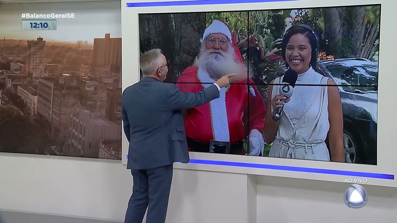 Papai Noel chega ao Aracaju Parque Shopping para evento natalino - Balanço Geral Sergipe