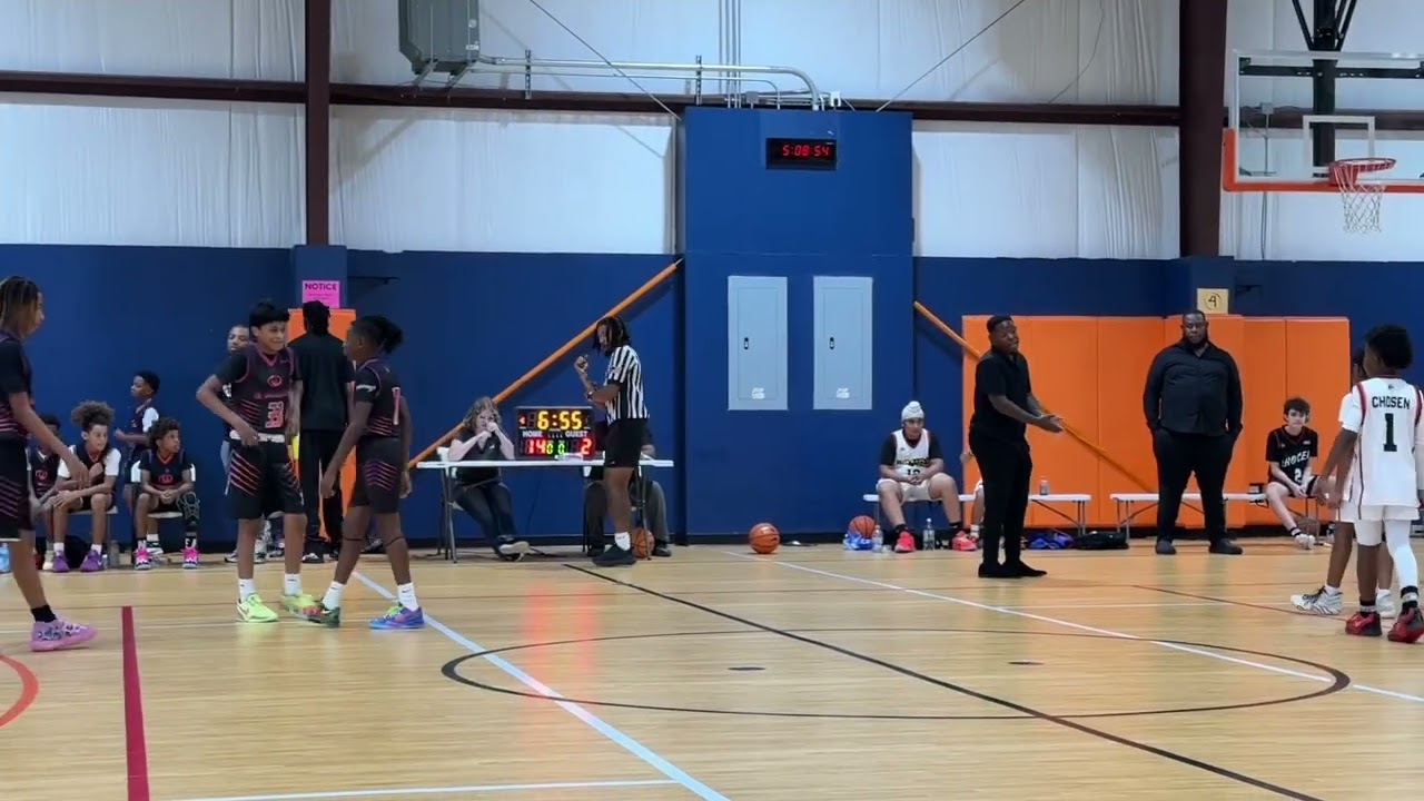 THE UNGUARDABLES VS CHOSEN HOOPS 11U, 1ST HALF 9/13/25 