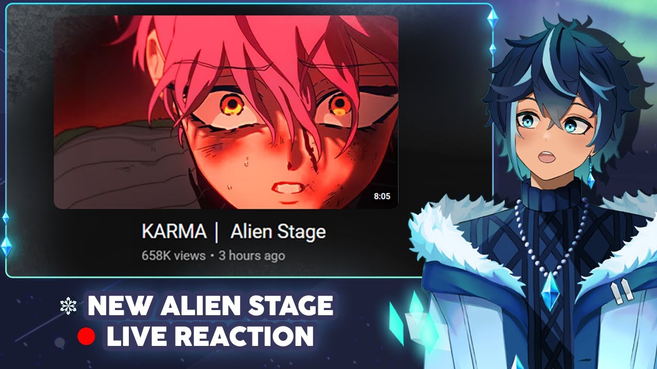 👽 Niyeko Reacts to Alien Stage: Karma 🎤