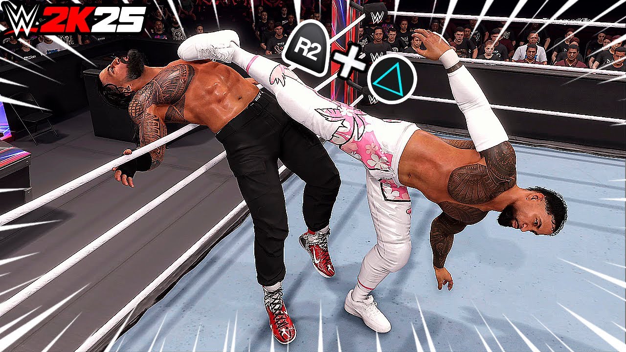 WWE 2K25 — все финишеры Королевской битвы!
