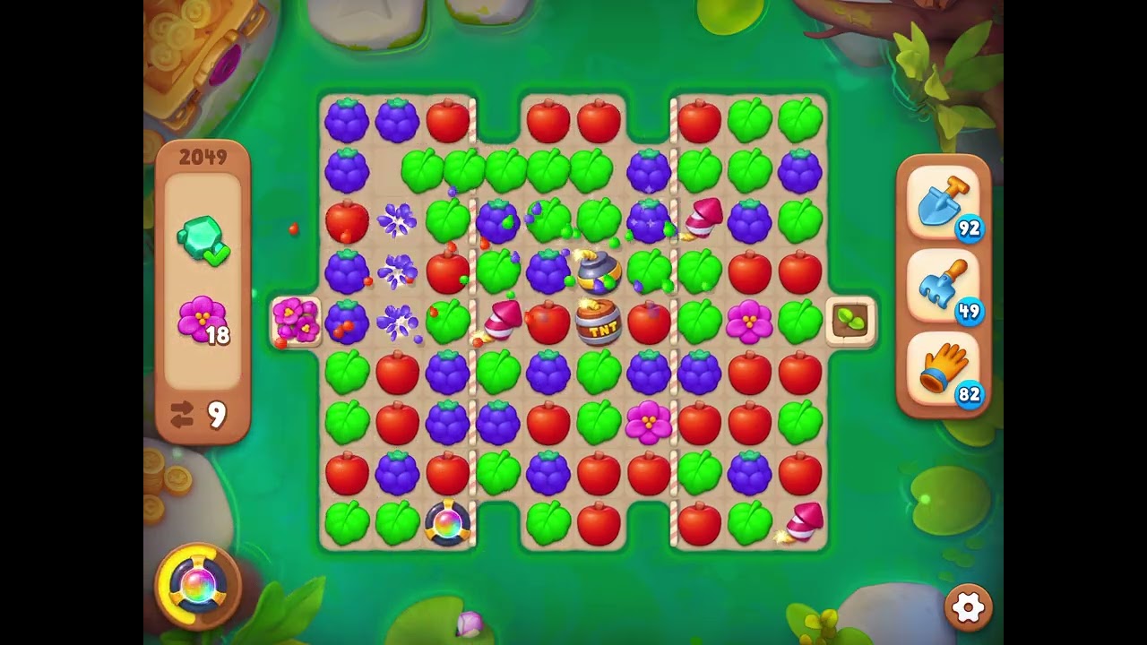 Gardenscapes Level 02049
