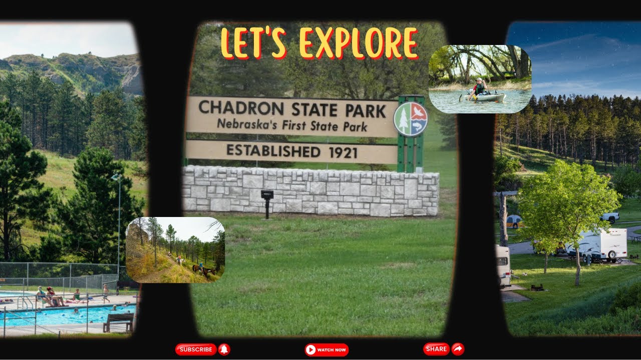 Let's explore Chadron State Park, Chadron, Nebraska | 4K driving tour