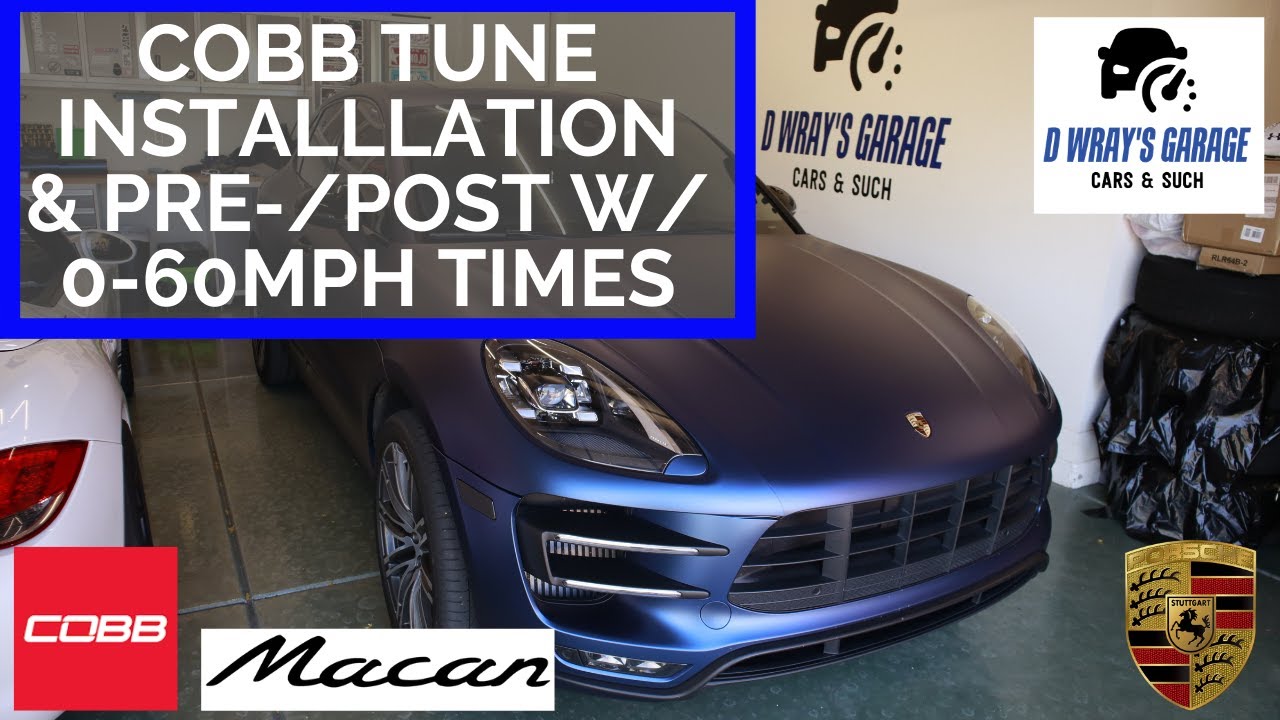 COBB Tune (Stage 1 OTS) on Porsche Macan Turbo (95B1)