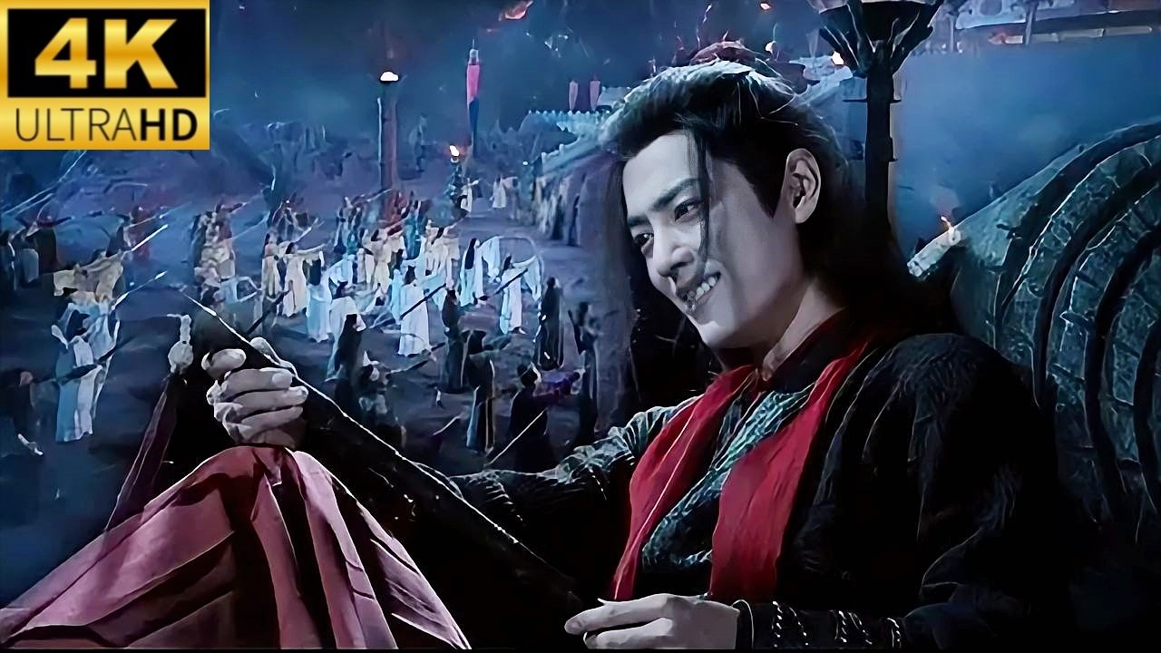 肖战孤身硬闯不夜天城，他一出手就震驚所有仙门百家，欺負他的人都傻了！#肖战 #王一博 #陈情令