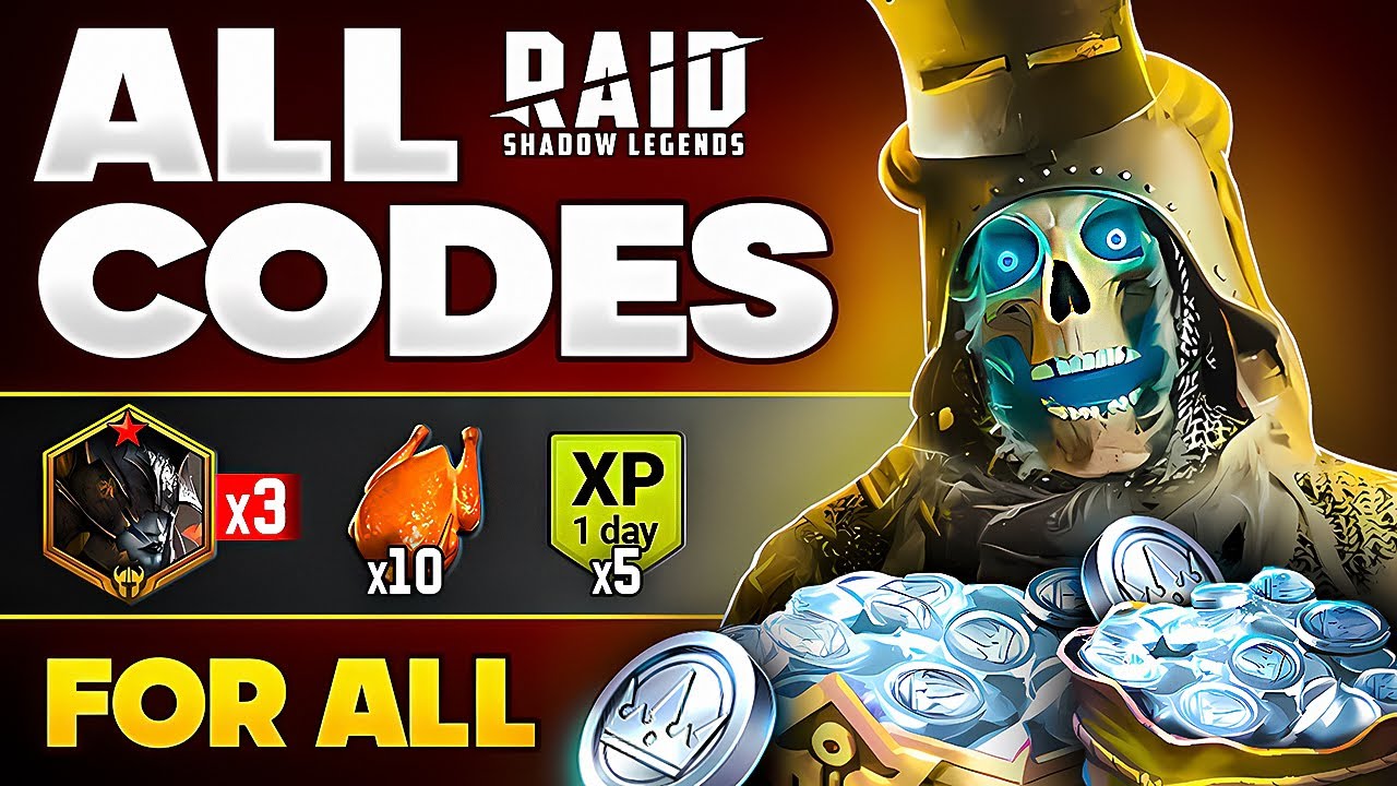 ALL VALID Raid Promo Codes❄️Free Champions via Raid Shadow Legends Codes and Links❄️2025