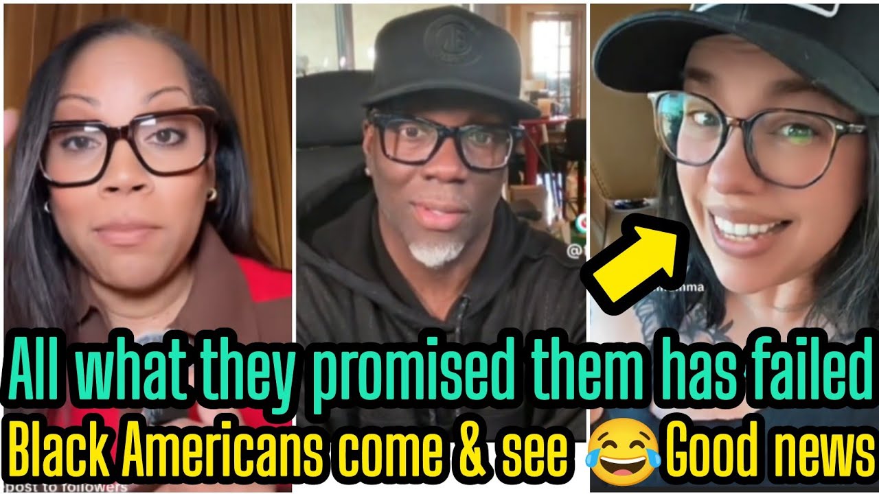 BLACK AMERICANS COME AND SEE 😂 All The White Folks That Promise Them Has Failed Them