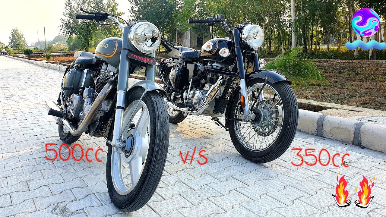 Old Bullet | 350cc V/S 500cc | Camparesion between old and new | #royalenfield #bullet #oldbullet