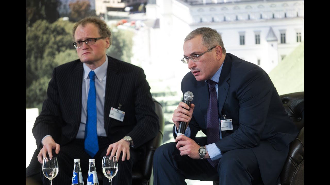 Mikhail Khodorkovsky in Vilnius Forum