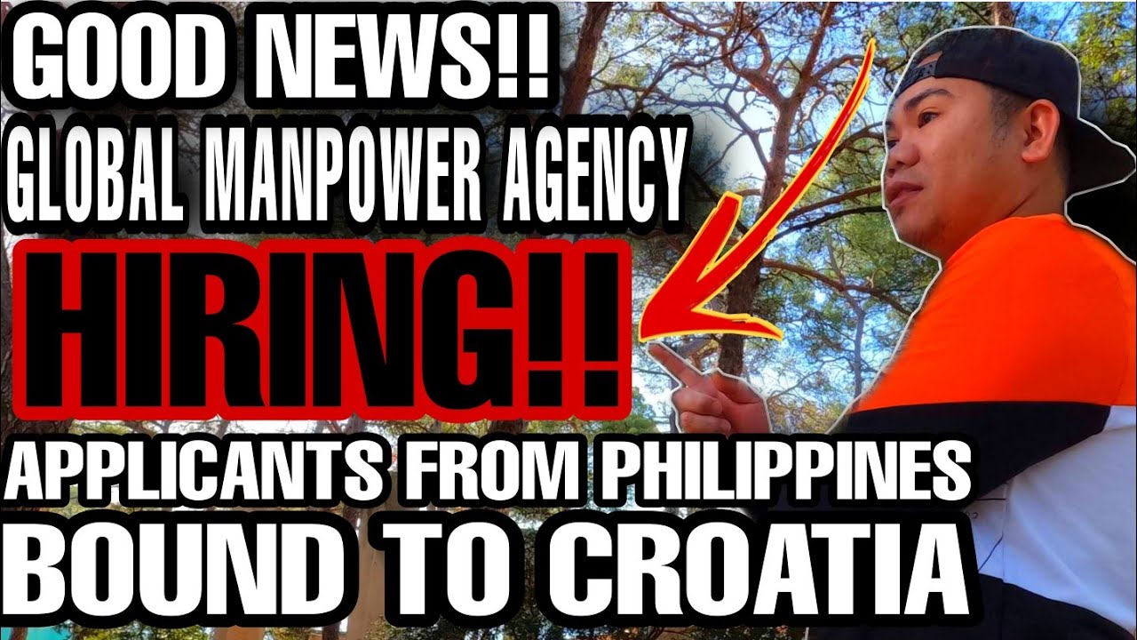 GOOD NEWS !! GLOBAL MANPOWER AGENCY 