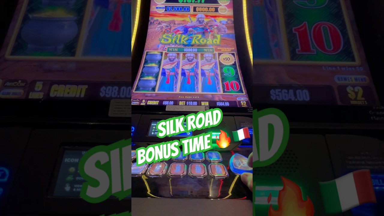 Silk Road Bonus 🔥🔥🇮🇹 #oceancasino #richierichslots🇮🇹#dragonlink