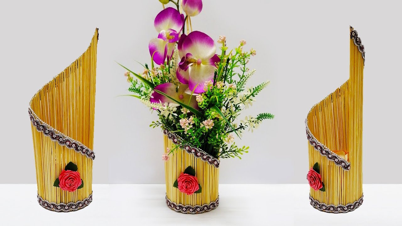 Bamboo design ideas from Bamboo Sticks | Bamboo stick flower vase
