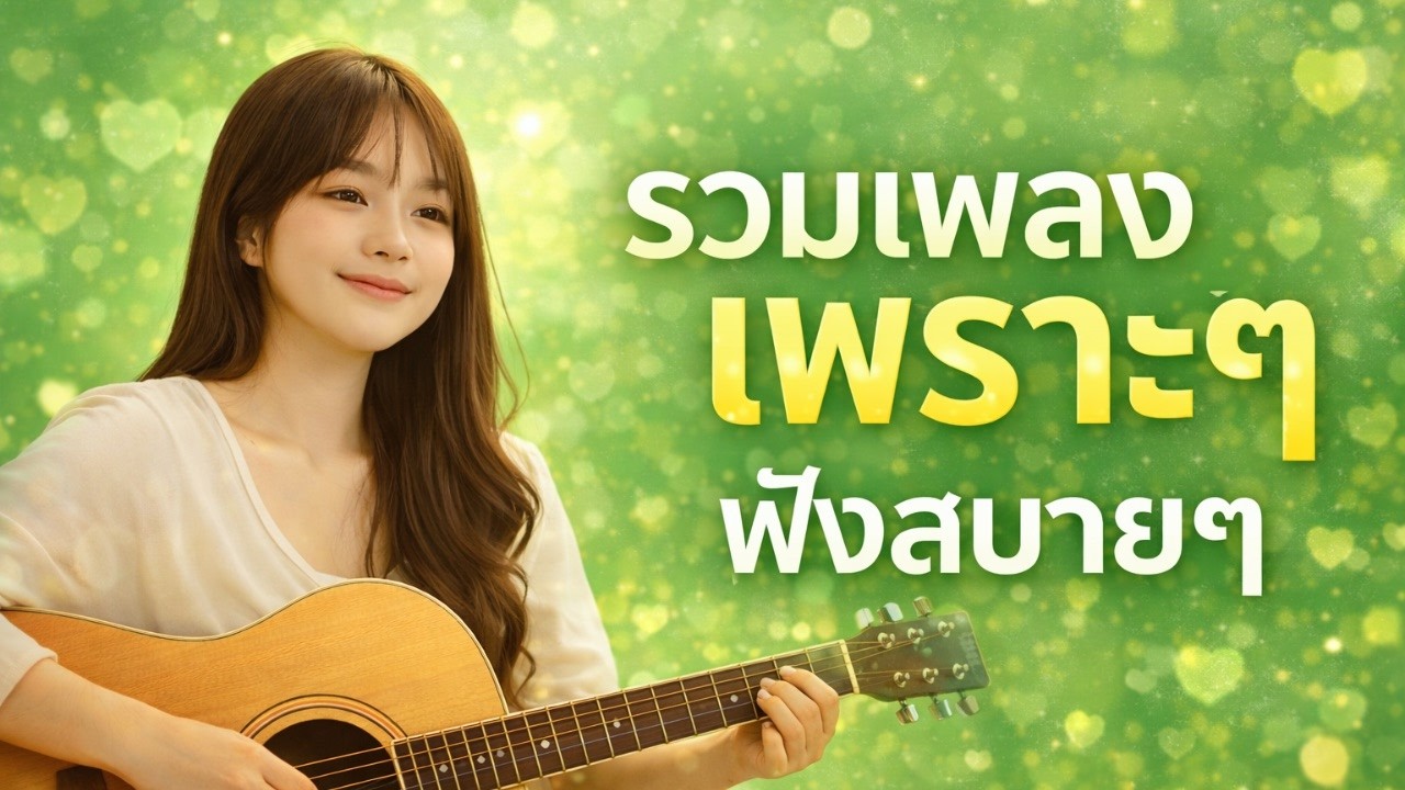 ฟังยาวๆ ก่อนนอน 🌙 รวมเพลงรักเพราะๆ เสียงผู้หญิง 2 ชั่วโมง