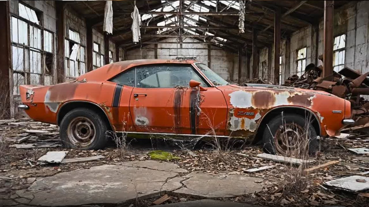 ASMR Car Restoration | 1969 Chevrolet Camaro Z/28 Full Rebuild From Abandoned Condition