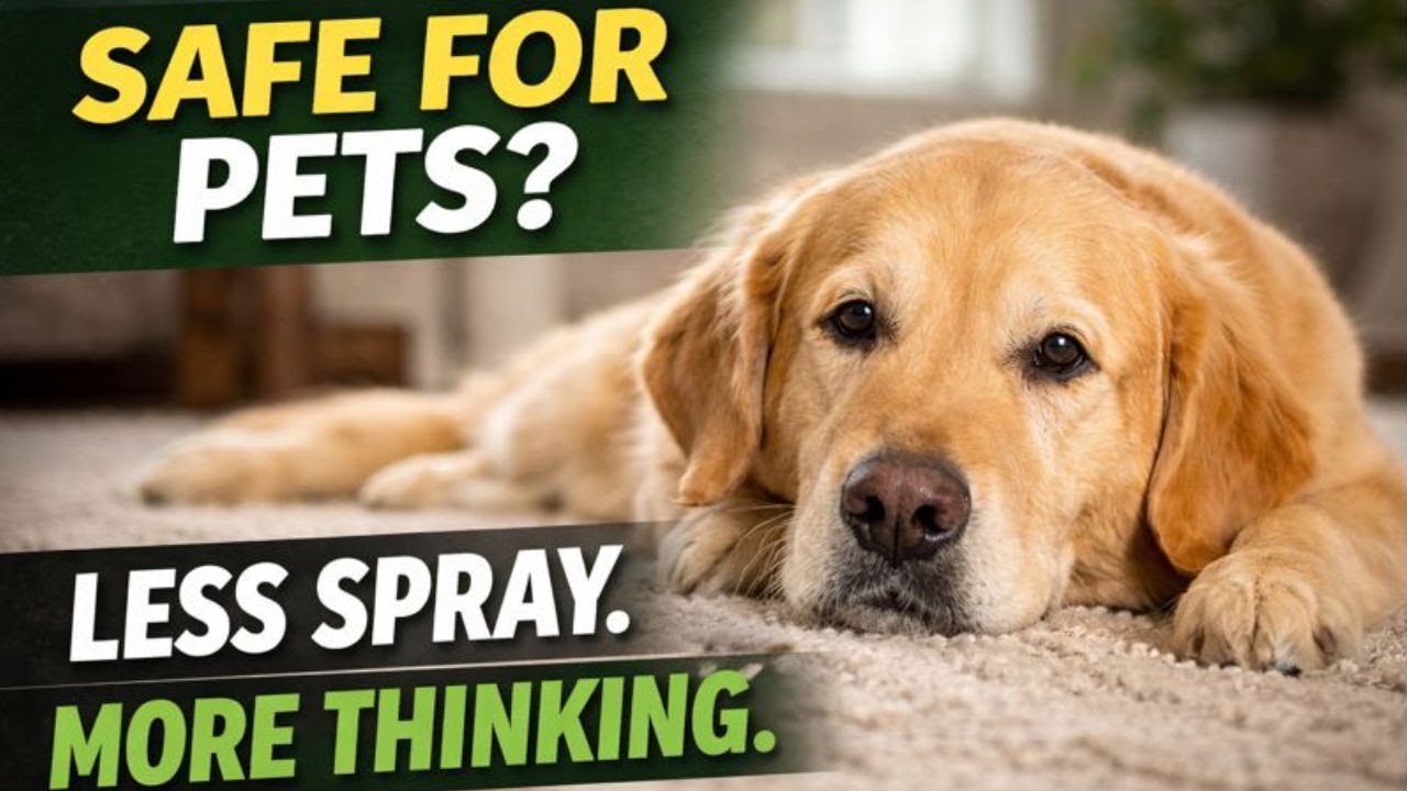 Pet Safe Pest Control Isn’t About Products - It’s About How Your Home Is Set Up