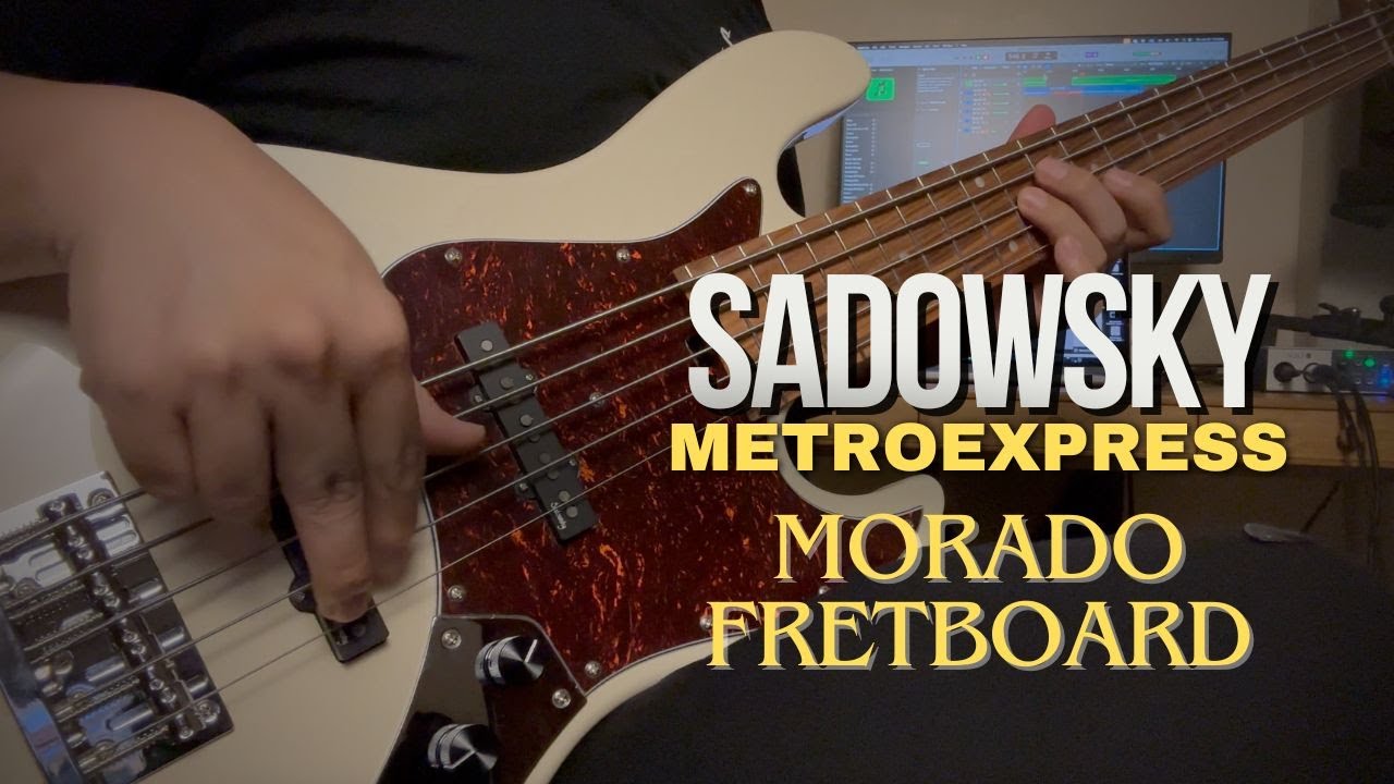 Sadowsky MetroExpress 2023 (Morado FretBoard) | Quick Tone Test