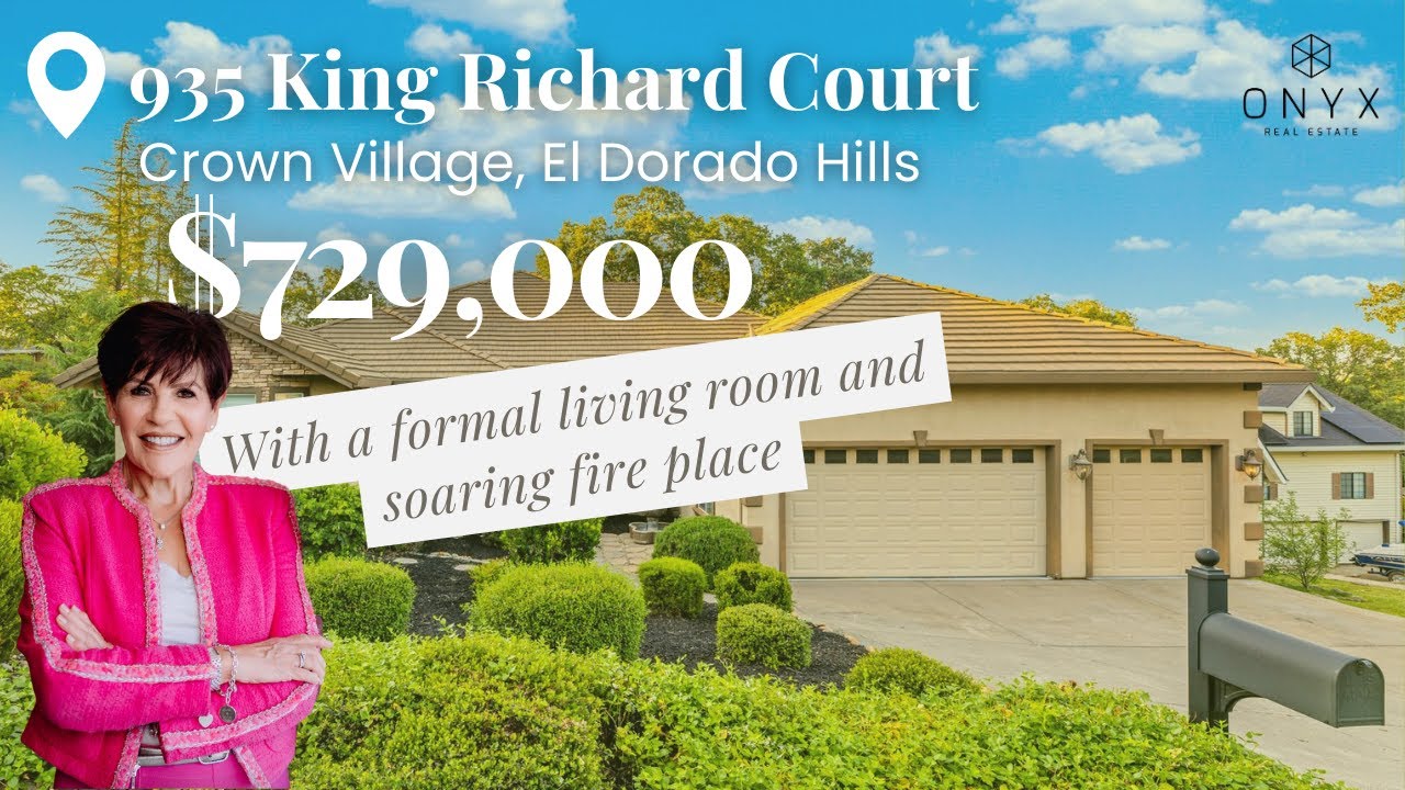 Luxury Living at 935 King Richard Court | El Dorado Hills Home Tour | Onyx Real Estate