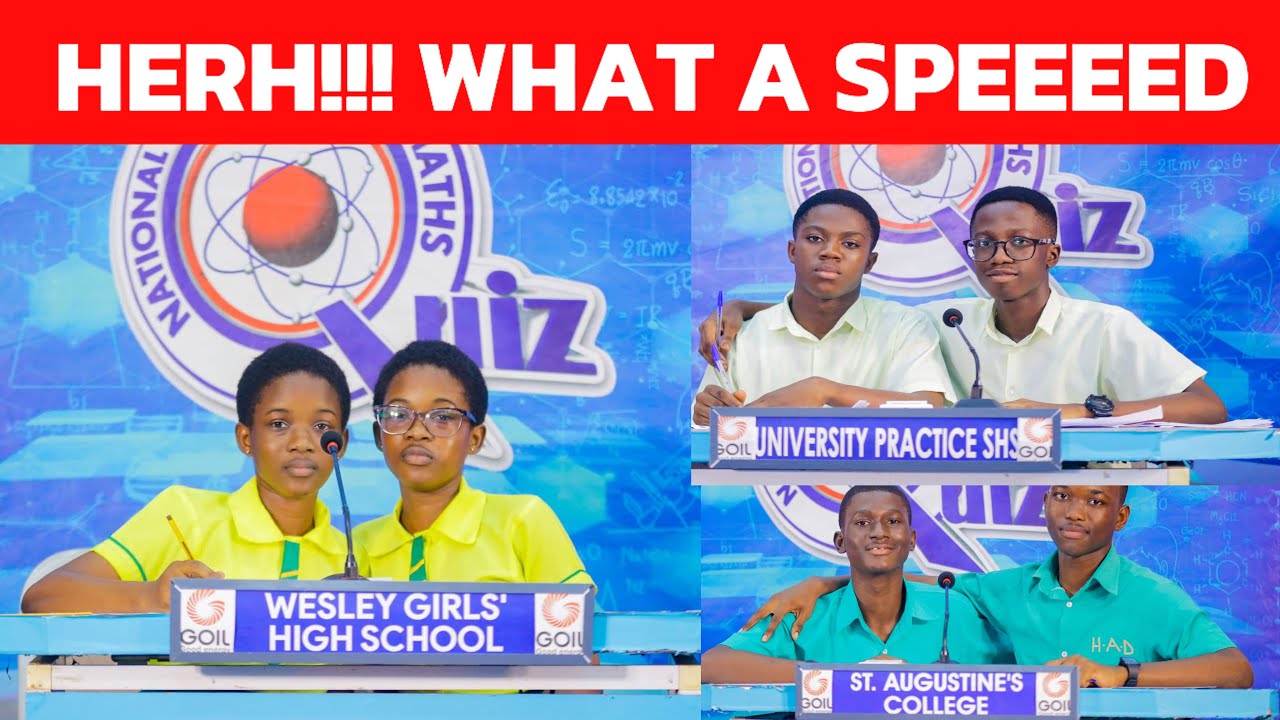 Hottest Speed Race Btn Wesley Girls’, Augusco And University Practice | #NSMQ2025