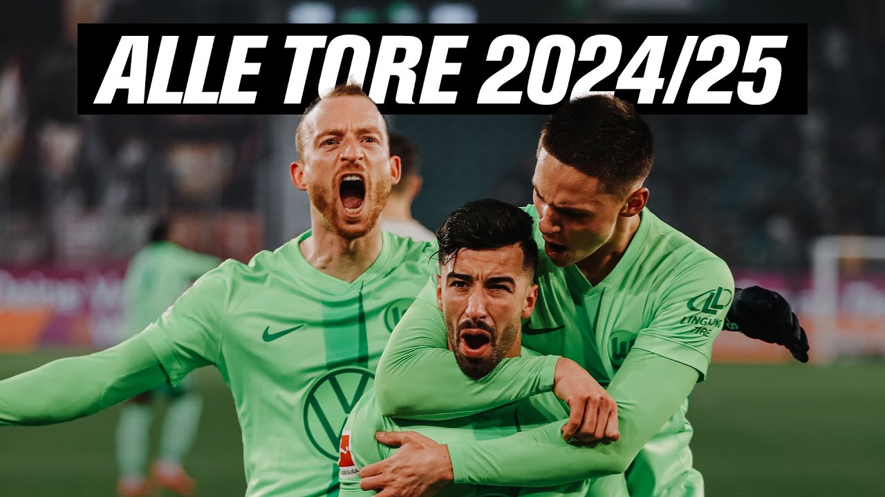 Amoura netzt zweistellig 🐺 &ndash;&nbsp;Alle 56 Tore der Bundesliga-Saison 24/25 🟢⚪