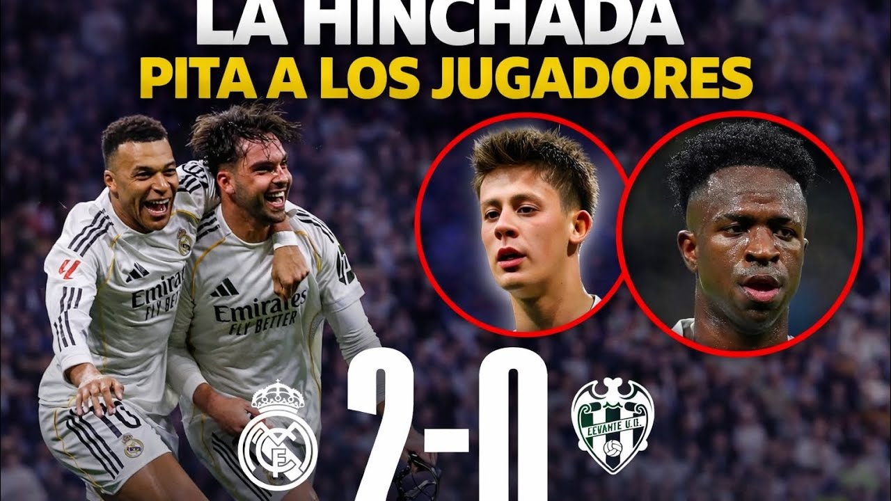 LA HINCHADA DE MADRID MOLESTA CON LOS JUGADORES Y PINTAN A FLORENTINO PÉREZ 🤯