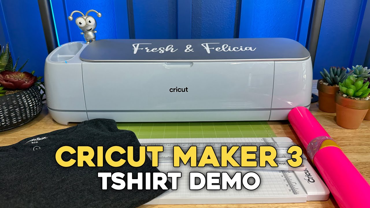 DIY T-Shirts in MINUTES with Cricut Maker 3