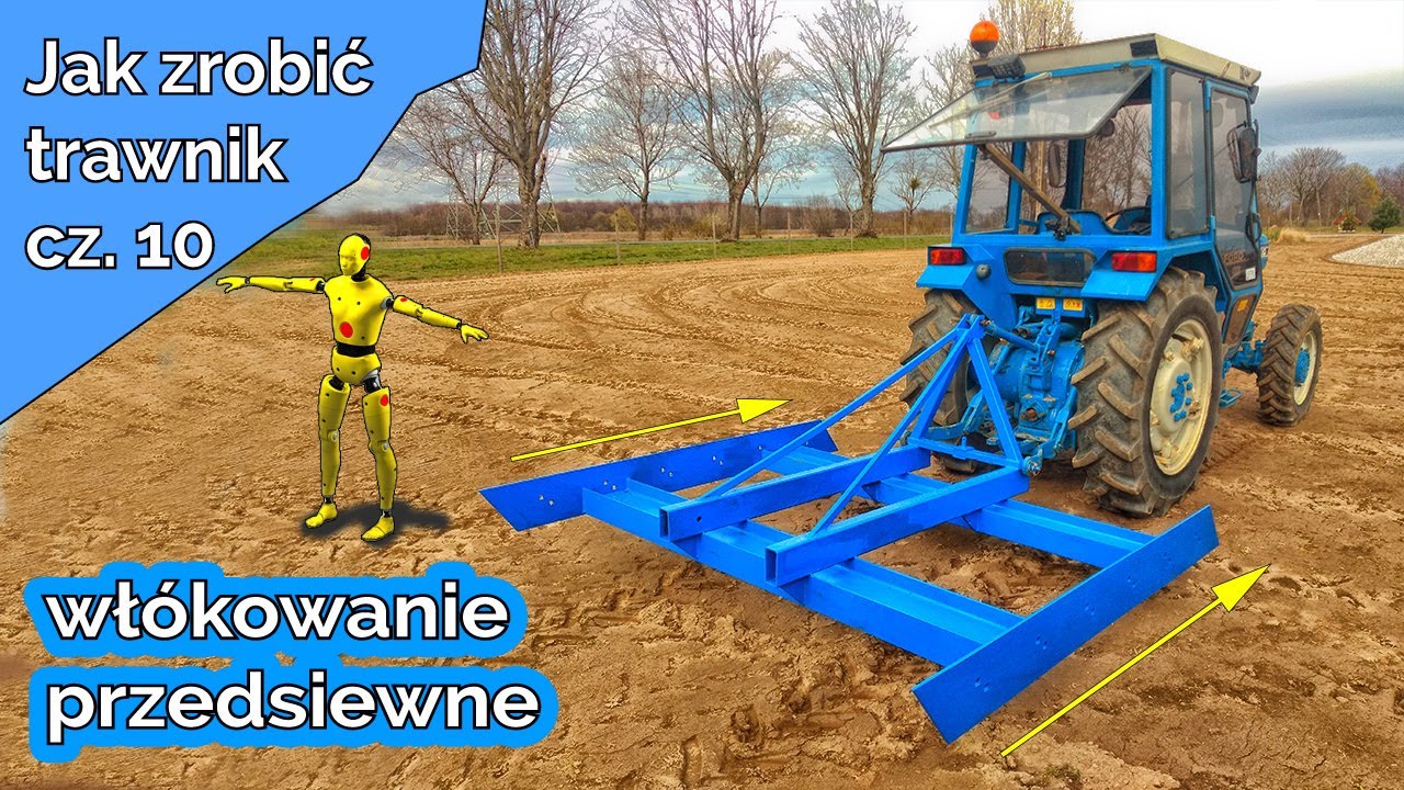 nowy nabytek samemu nabyty | włókowanie przedsiewne | jak zrobić trawnik cz 10