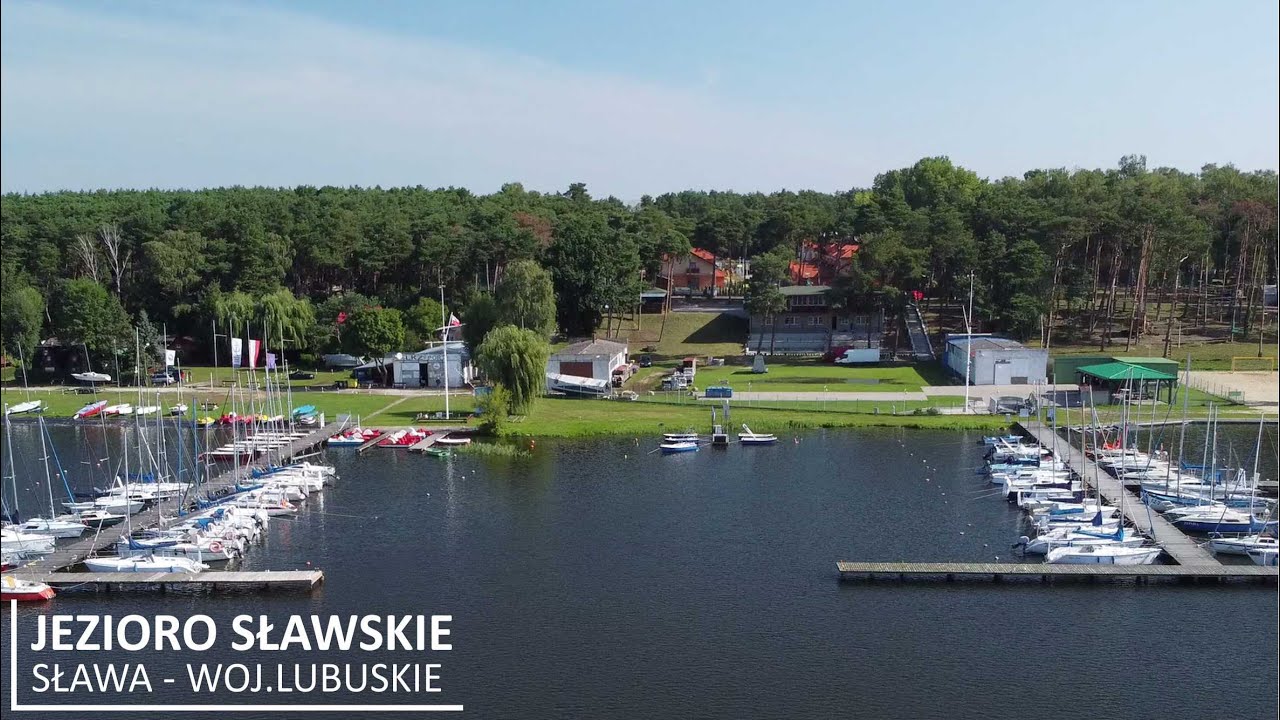Jezioro Sławskie - SŁAWA woj. lubuskie - DJI MINI 2