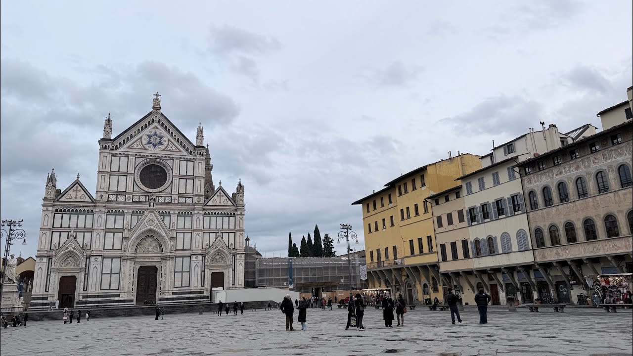 Sad Reality Churches of city of Florence