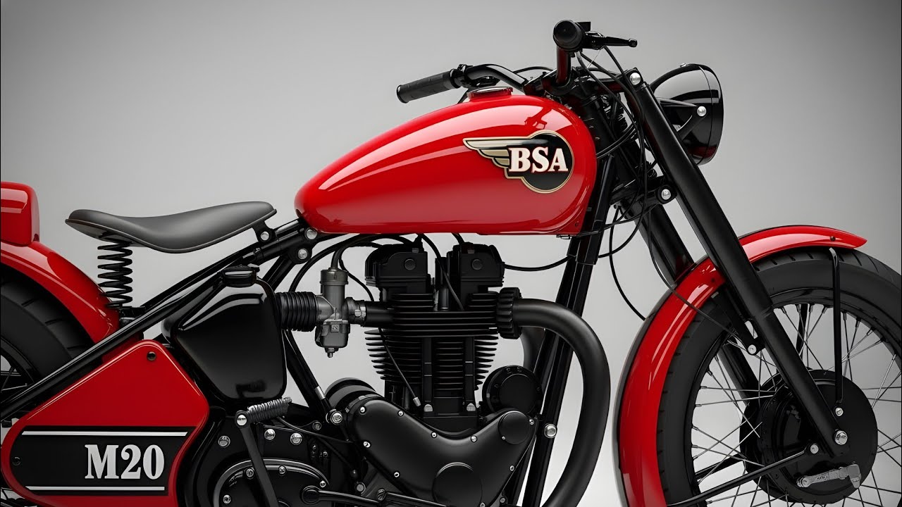 🔥 Pierwsze spojrzenie na BSA M20 2026! | Brytyjska legenda w końcu ujawniona 😍🇬🇧