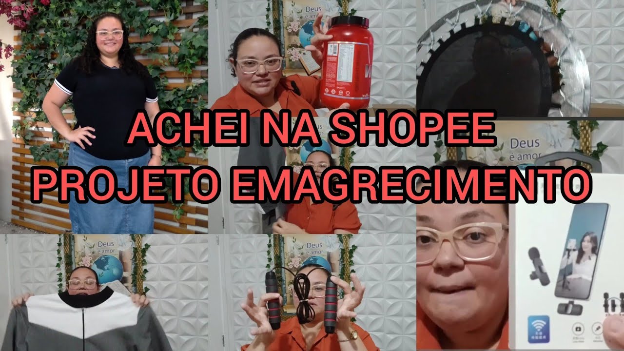 ACHEI NA  SHOPEE/NOVIDADES/FOCO DE EMAGRECIMENTO. 
