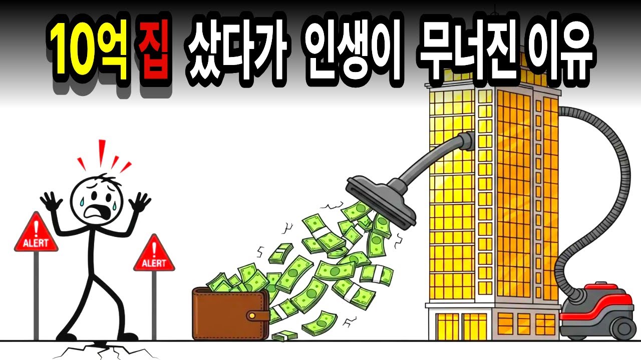 10억 아파트 샀다가 완전히 망했습니다… 대부분이 모르는 충격적 진실