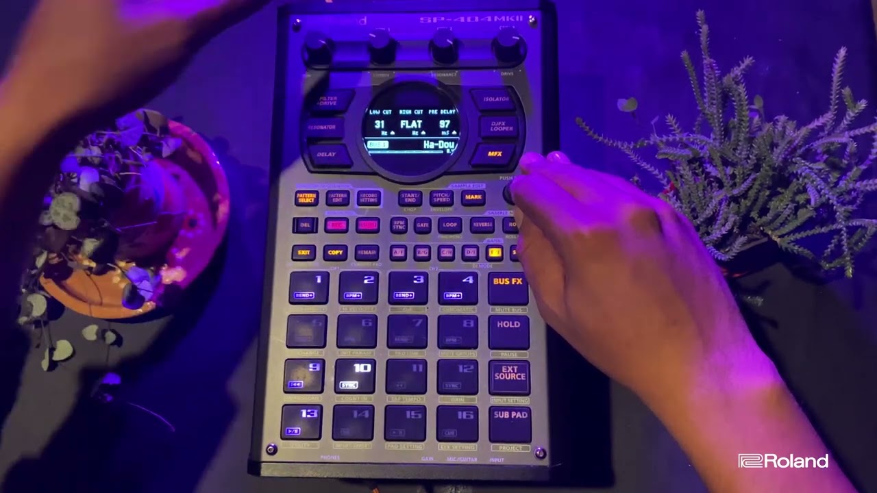 Tutorial Roland sampler SP-404MK2 en español por @ruidobeats: EFX Efectos p1 (4/5)