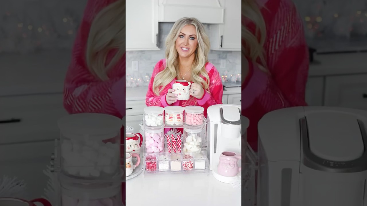 Christmas Cocoa Bar Restock #restock #asmrsounds #asmrvideo #asmr #christmas #festivevibes #hotcocoa