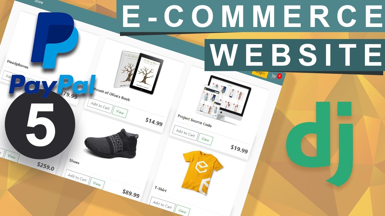 PayPal Payment Integration | Django Ecommerce Website | Part 5
