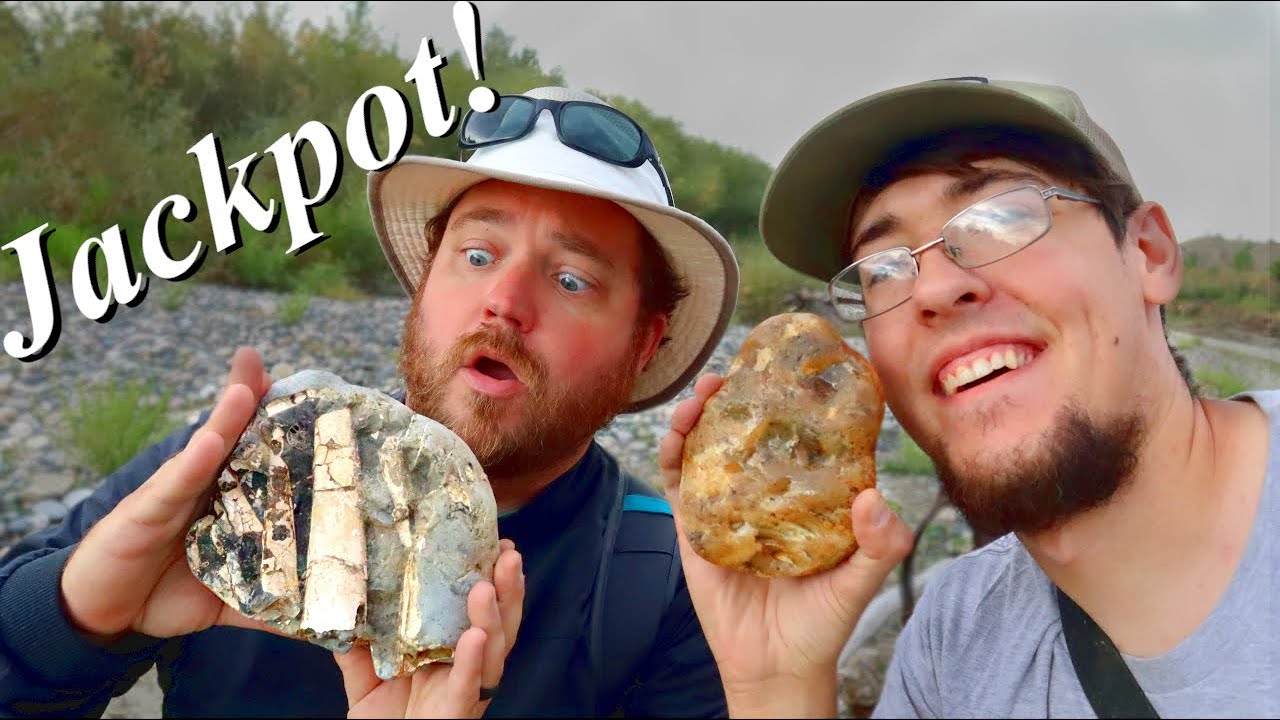 Jackpot on the Yellowstone! Hunting for Big Agates, Ammonites, & More with Derek the Rock Master!