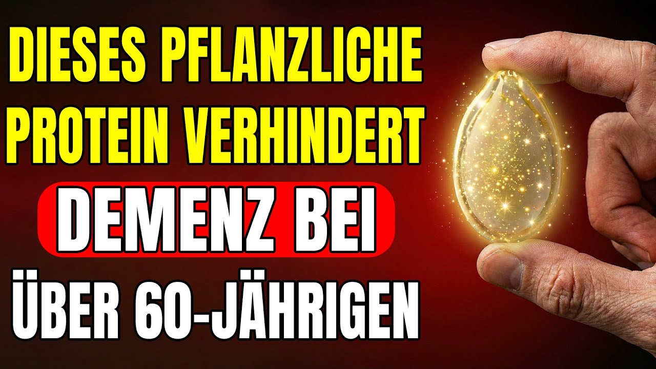 3 pflanzliche Proteine, die Alzheimer BLOCKIEREN und dein Gedächtnis retten | senioren gesundheit