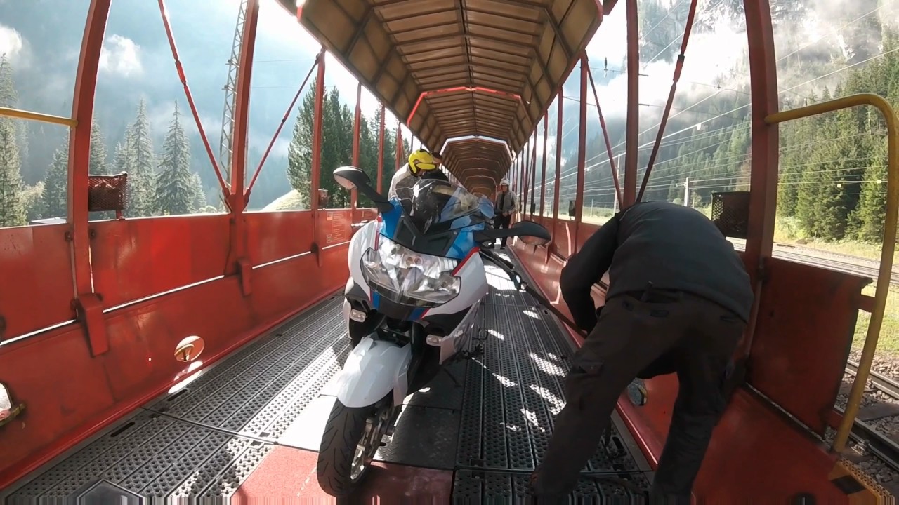 Autoschleuse Bockstein Malnitz vanuit Bad Gastein met de BMW K1300S