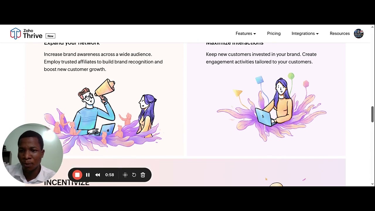 Zoho Thrive - Manage and Retain your customer status