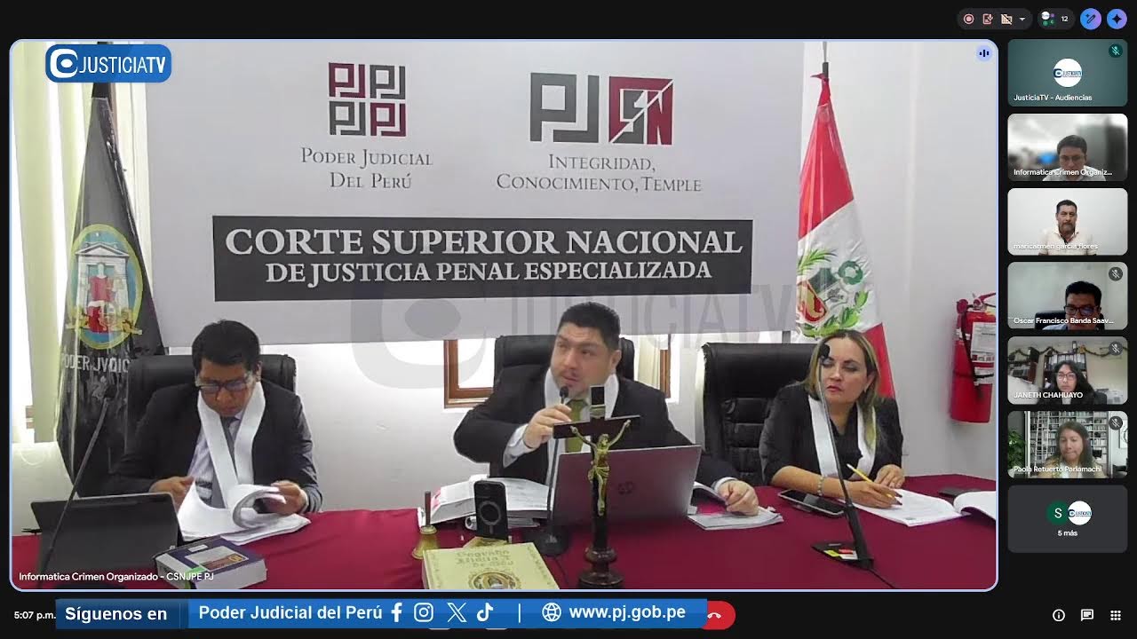 🔴#EnVivo | Instalación del juicio oral contra Marcos Flores Llanos