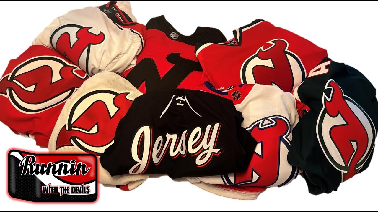 NJ Devils Ranking EVERY New Jersey Devils Jersey EVER Worn!