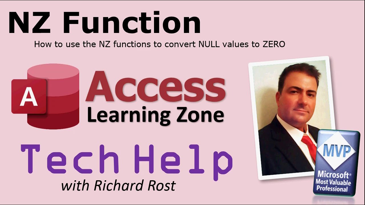 Microsoft Access Handling NULL Values with the NZ Function