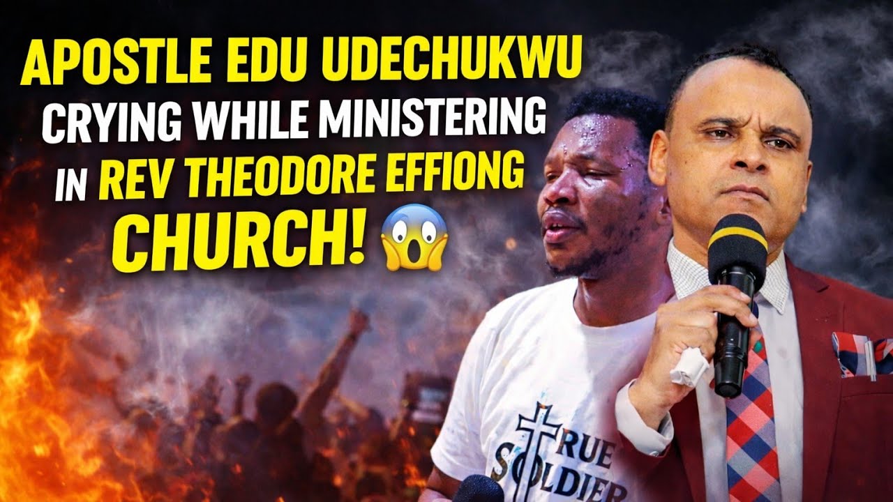 MUST WATCH REV THEODORE EFFIONG AND APOSTLE EDU UDECHUKWU ON TEARS WHILE MINISTERING#art #goviral 