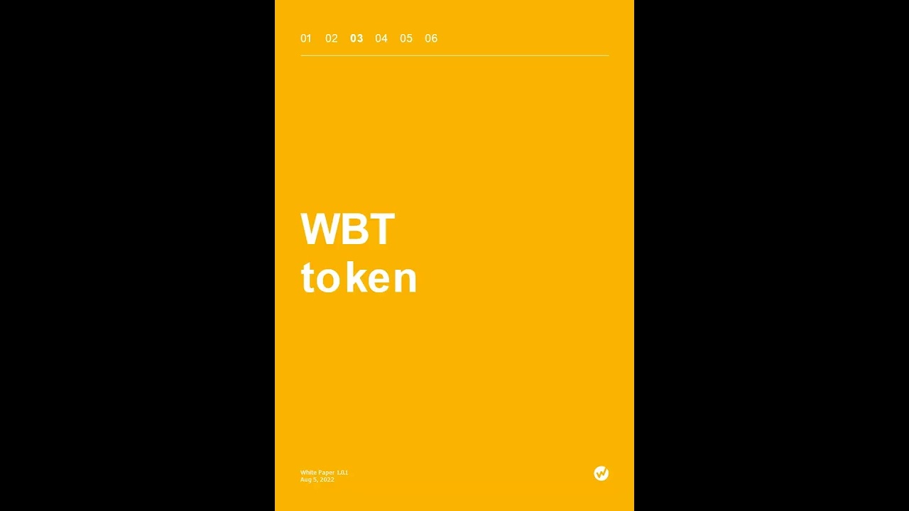 #WBT token review