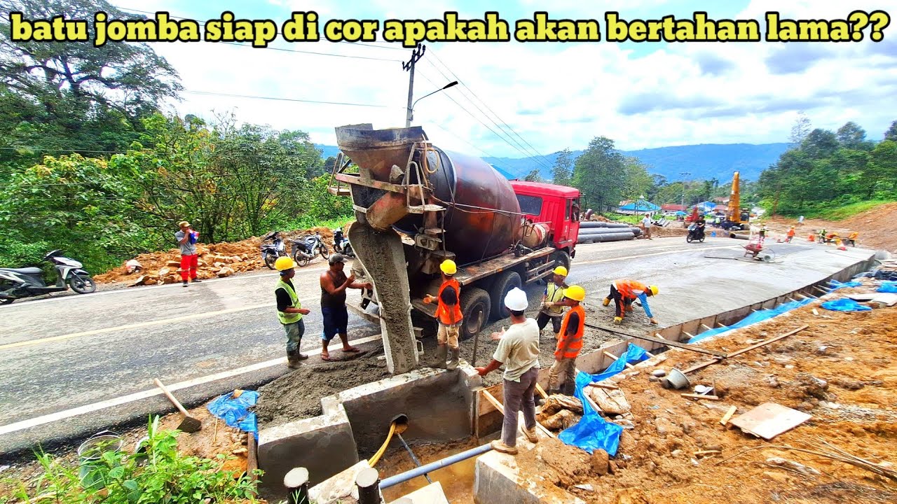 Batu Jomba Siap Di Cor Apakah Akan Bertahan Lama??