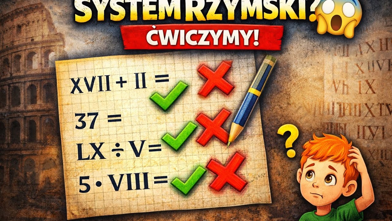 System rzymski w kilka minut. Klasa 4 