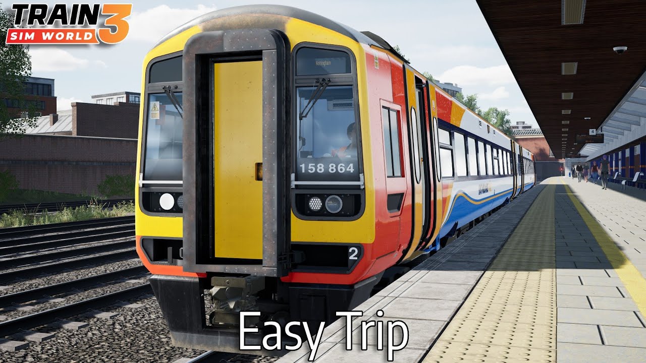 Easy Trip - Midland Main Line - Class 158 - Train Sim World 3