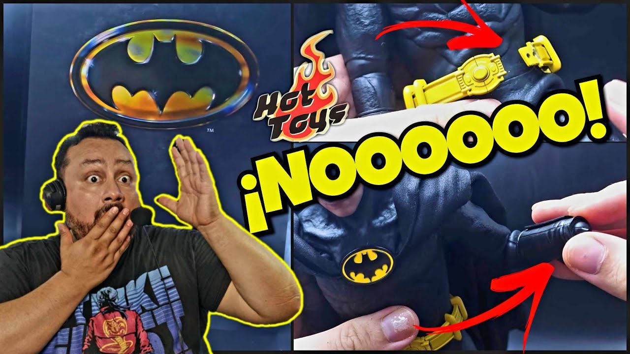SE ROMPIO EL NUEVO BATMAN 89 DE HOT TOYS